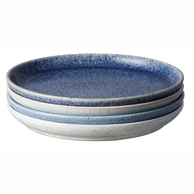 Vente Directe Assiettes Denby Studio Blue Mixed 17 cm (Lot de 4)